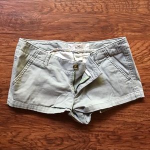 Hollister Army Green Shorts